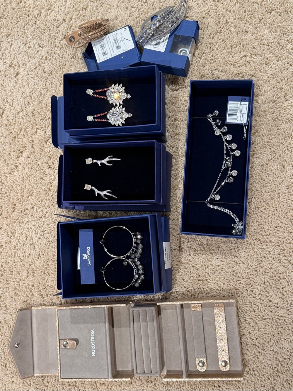 Swarovski crystal jewlery lot
